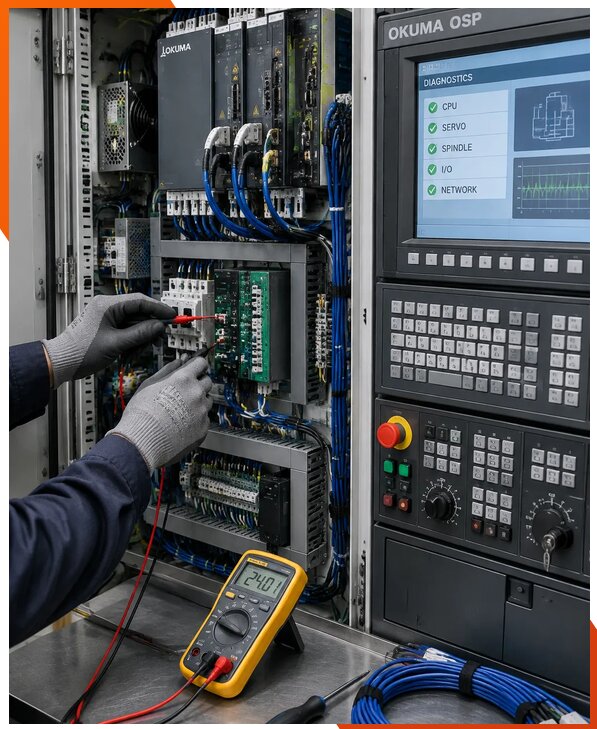 Ремонт систем ЧПУ Okuma OSP в Ноябрьске